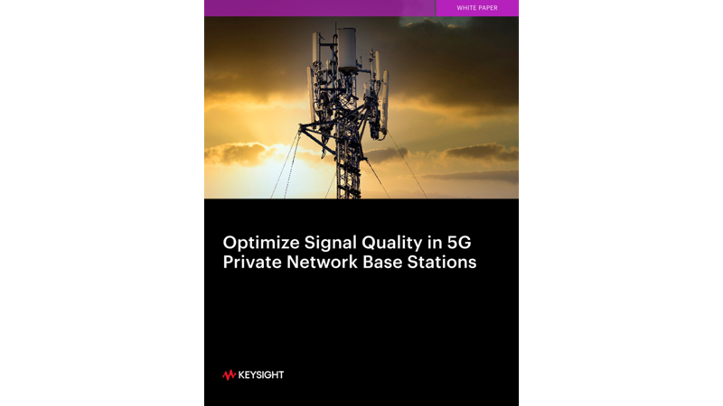 Optimize Signal Quality In 5G Private Network Base Stations